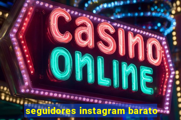 seguidores instagram barato